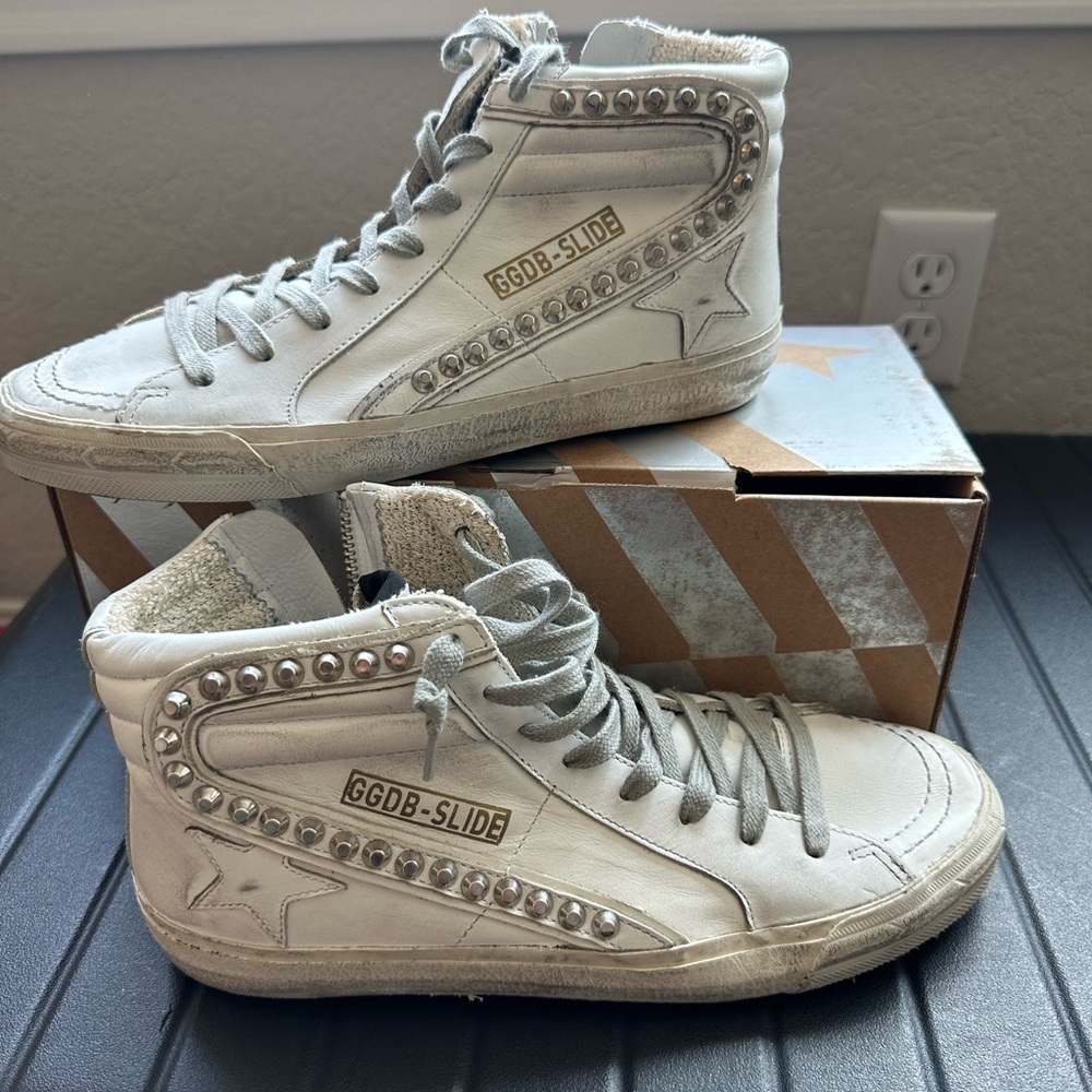 Brand new Golden Goose slides